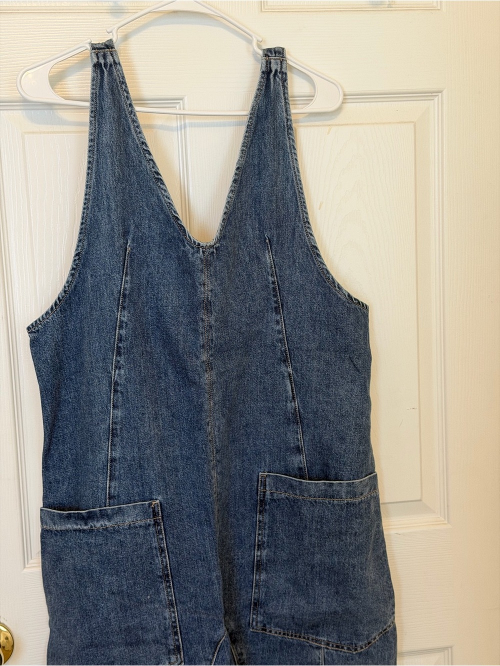 We The Free Free People High Roller Denim Jumpsuit - Picture 4 of 8